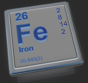 Iron. Chemical element. 3d