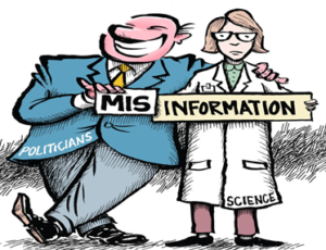 A Cartoon Demonstrating Mis Information